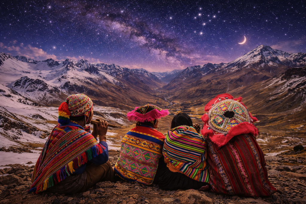 El cielo en relación con la tierra