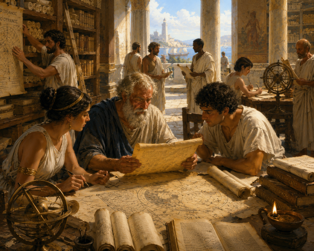 Bibliotecas y conocimiento del cielo
