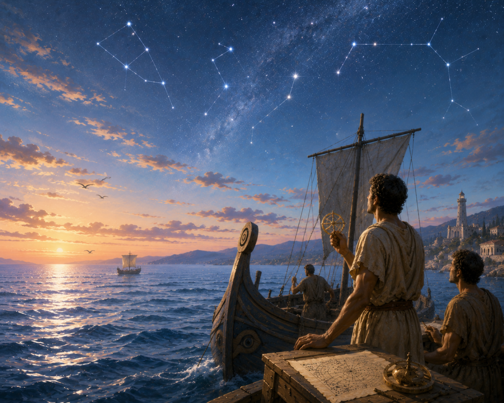 El cielo y la navegación