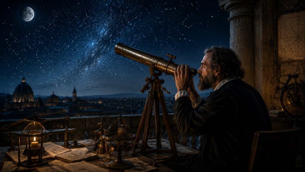 Mirar el cielo con instrumentos