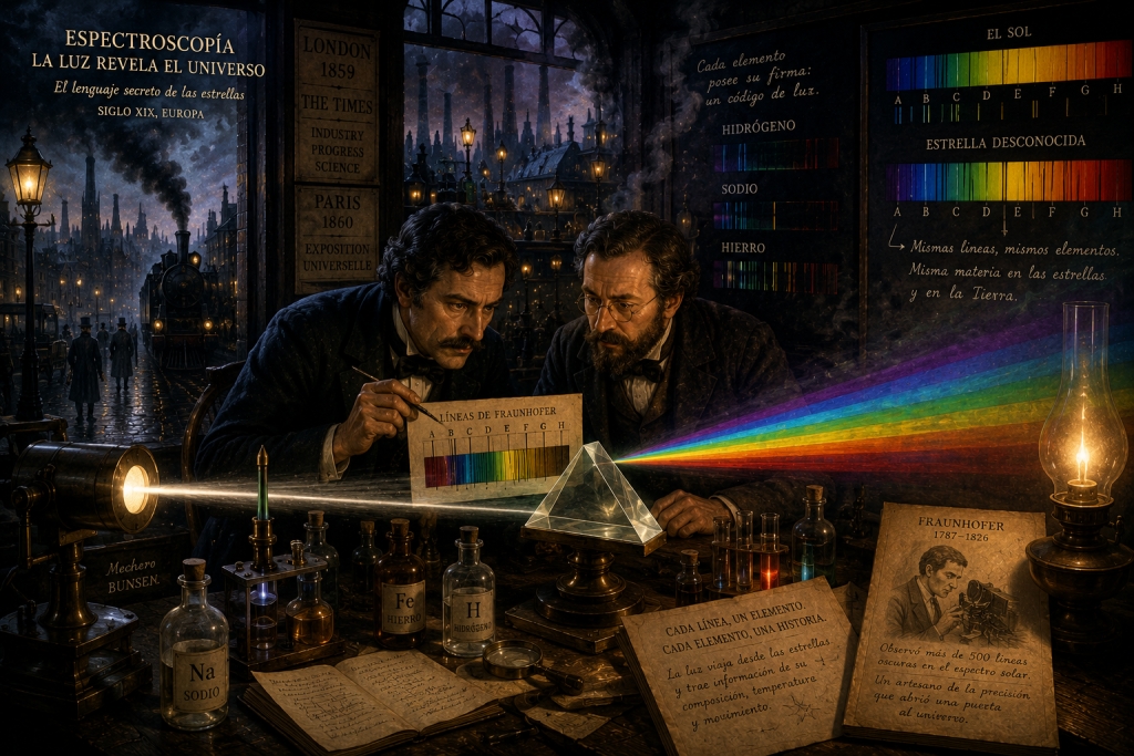 La luz revela el universo