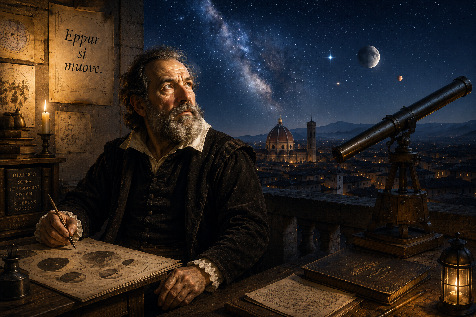 Galileo Galilei: El rebelde que miró diferente